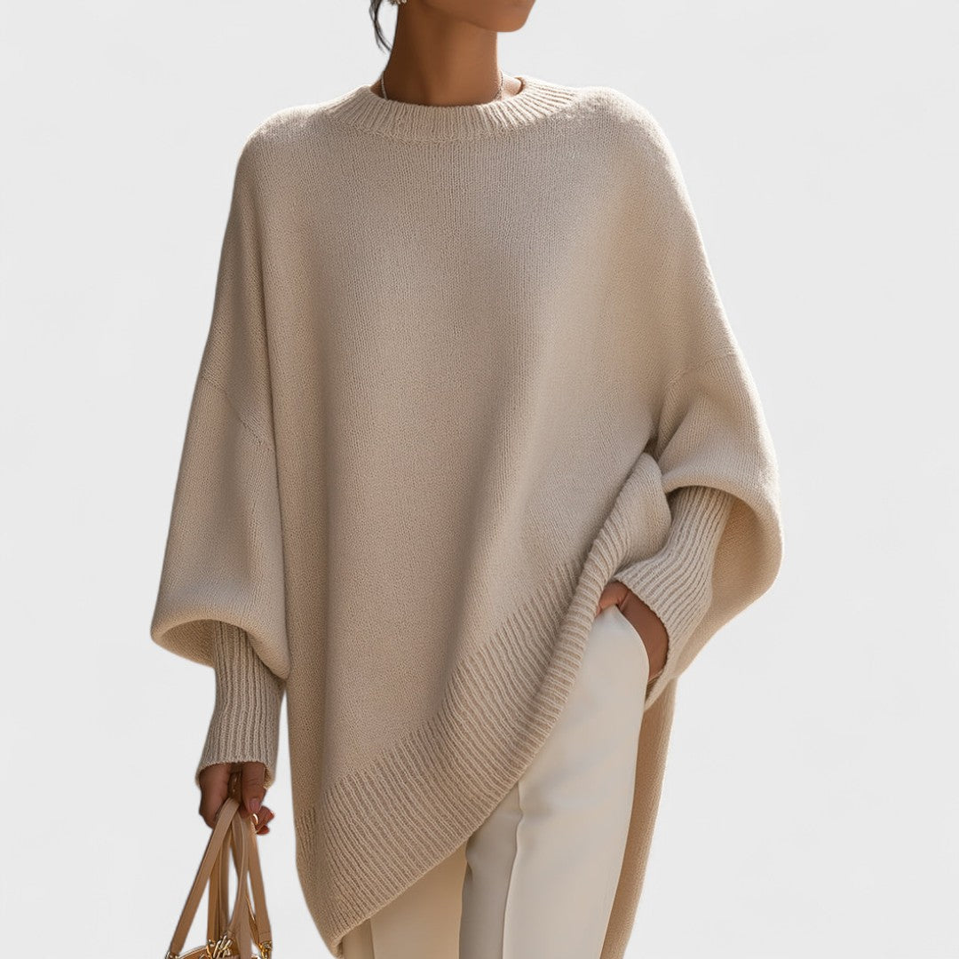 Livia – Elegant och enkel oversize-poncho