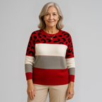 Sofia™ | Leopardmönstrad tröja