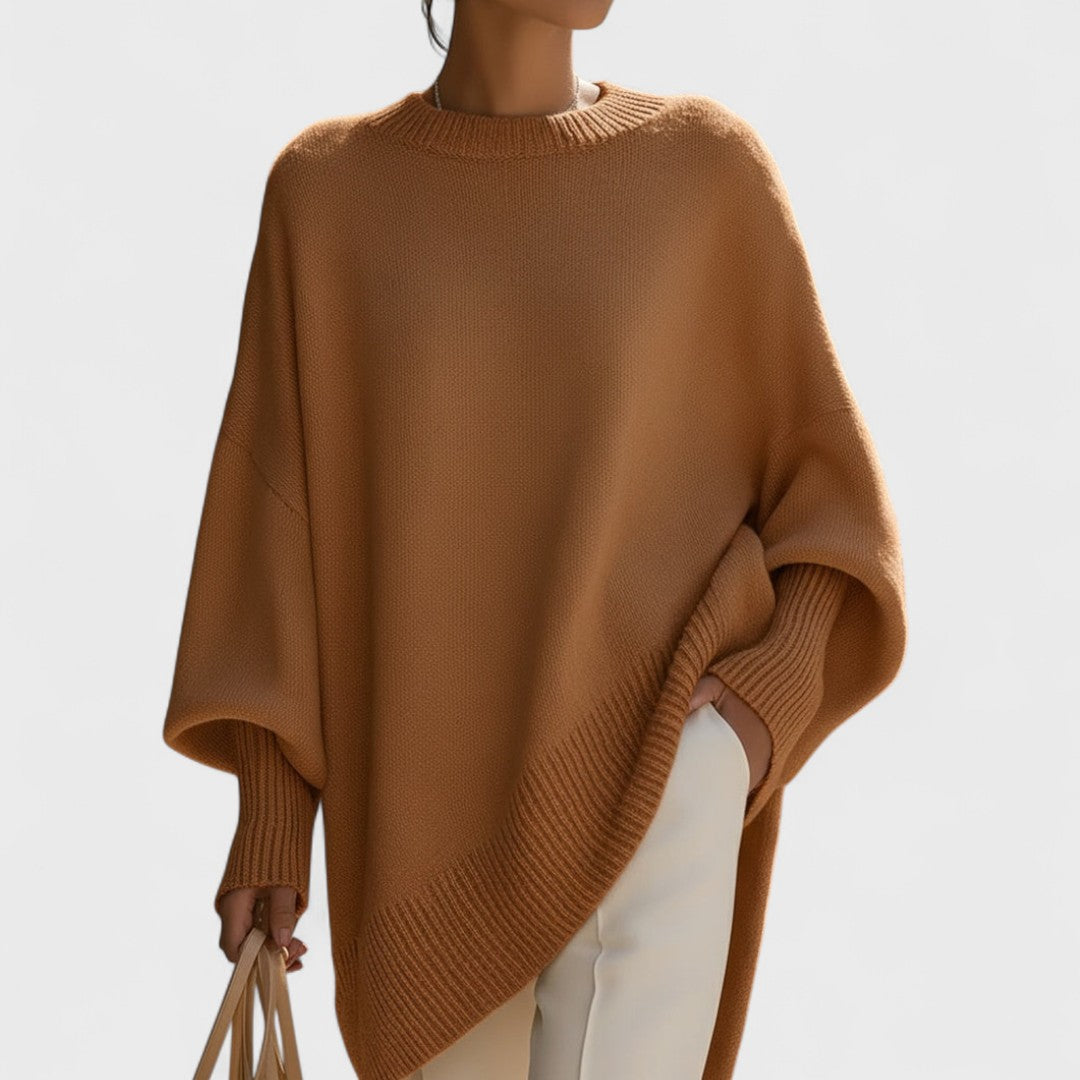 Livia – Elegant och enkel oversize-poncho