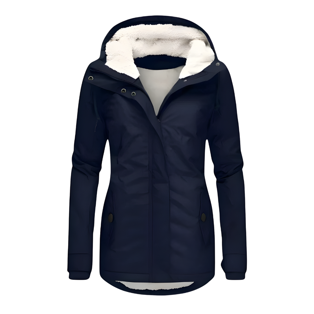 Donatella – Vattentät vinterjacka med huva