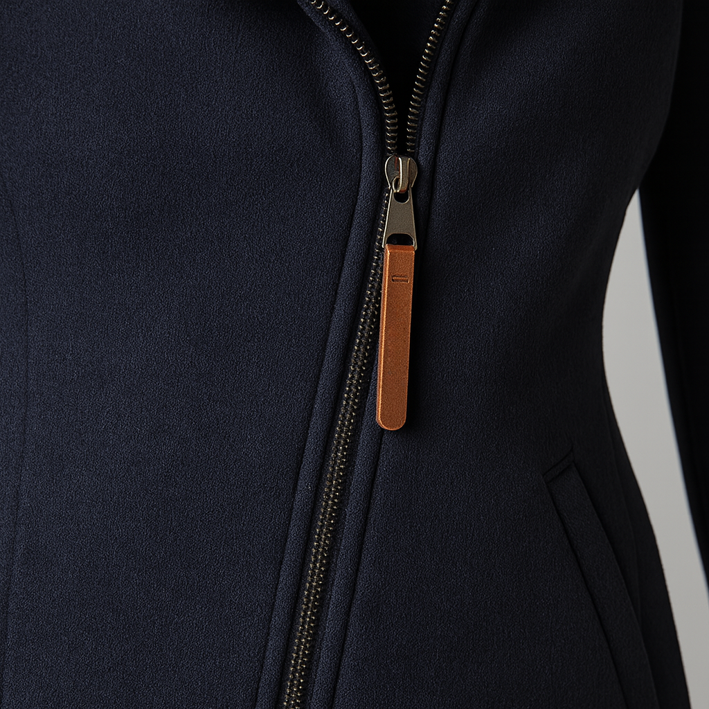 Eleonora™ – Vinterkappa med Asymmetrisk Dragkedja