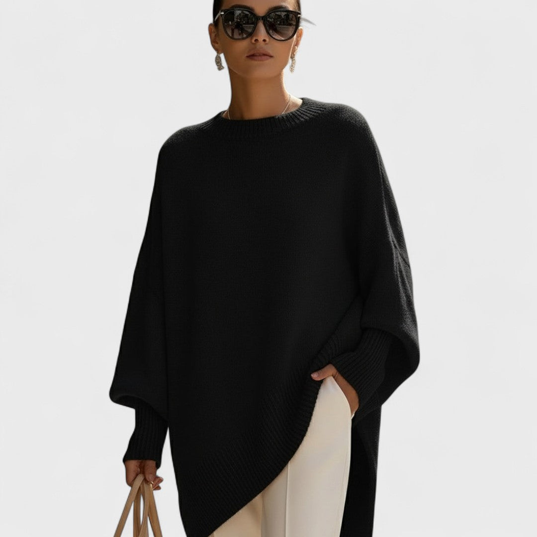 Livia – Elegant och enkel oversize-poncho