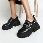 Mörka Spänne Stövlar