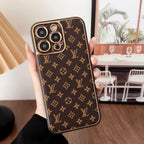 Lyxigt LV iPhone-fodral