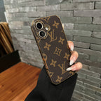 Lyxigt LV 2.0 iPhone-fodral
