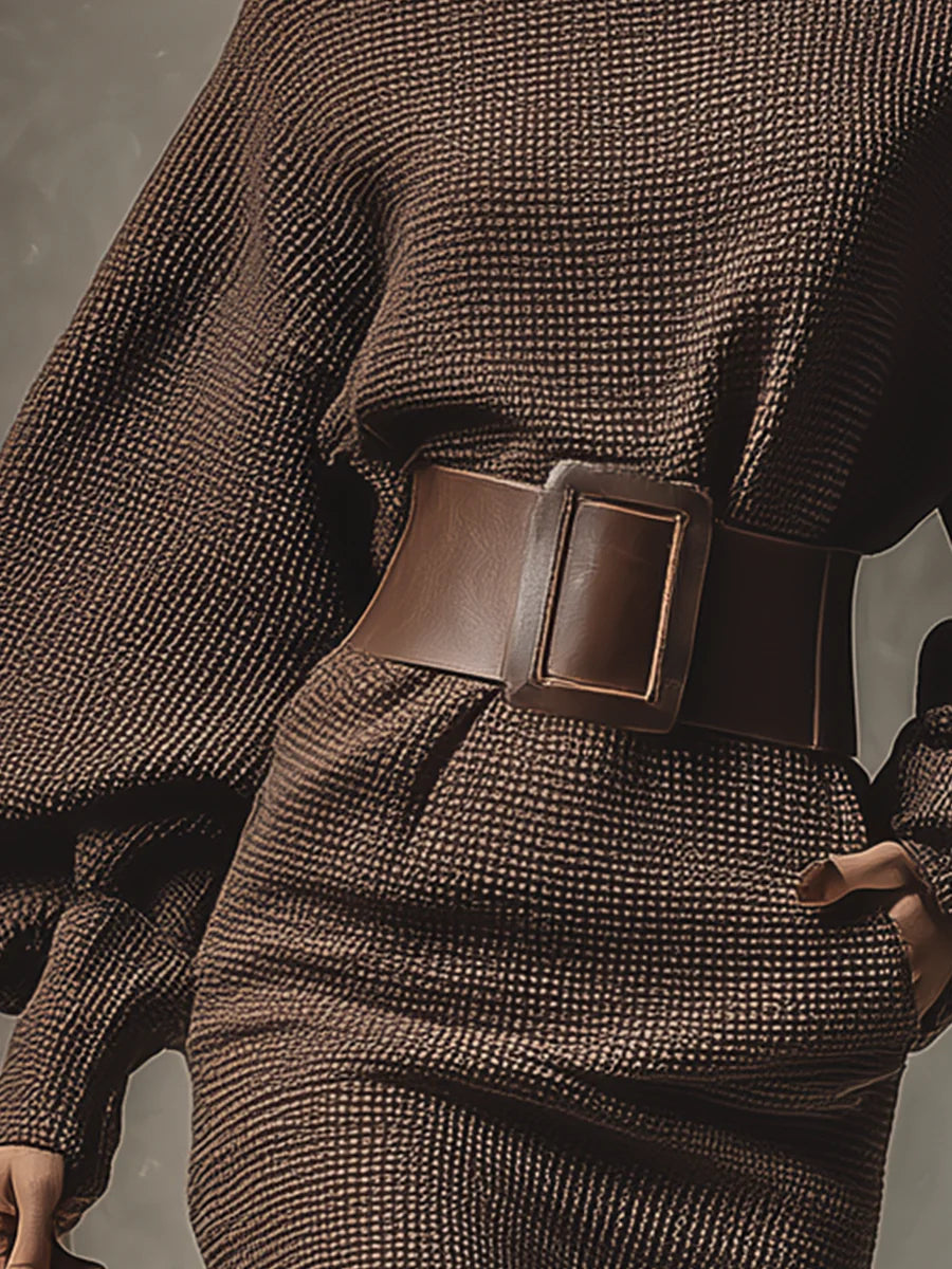 Inyellea - Casual Elegant Sweater Dress