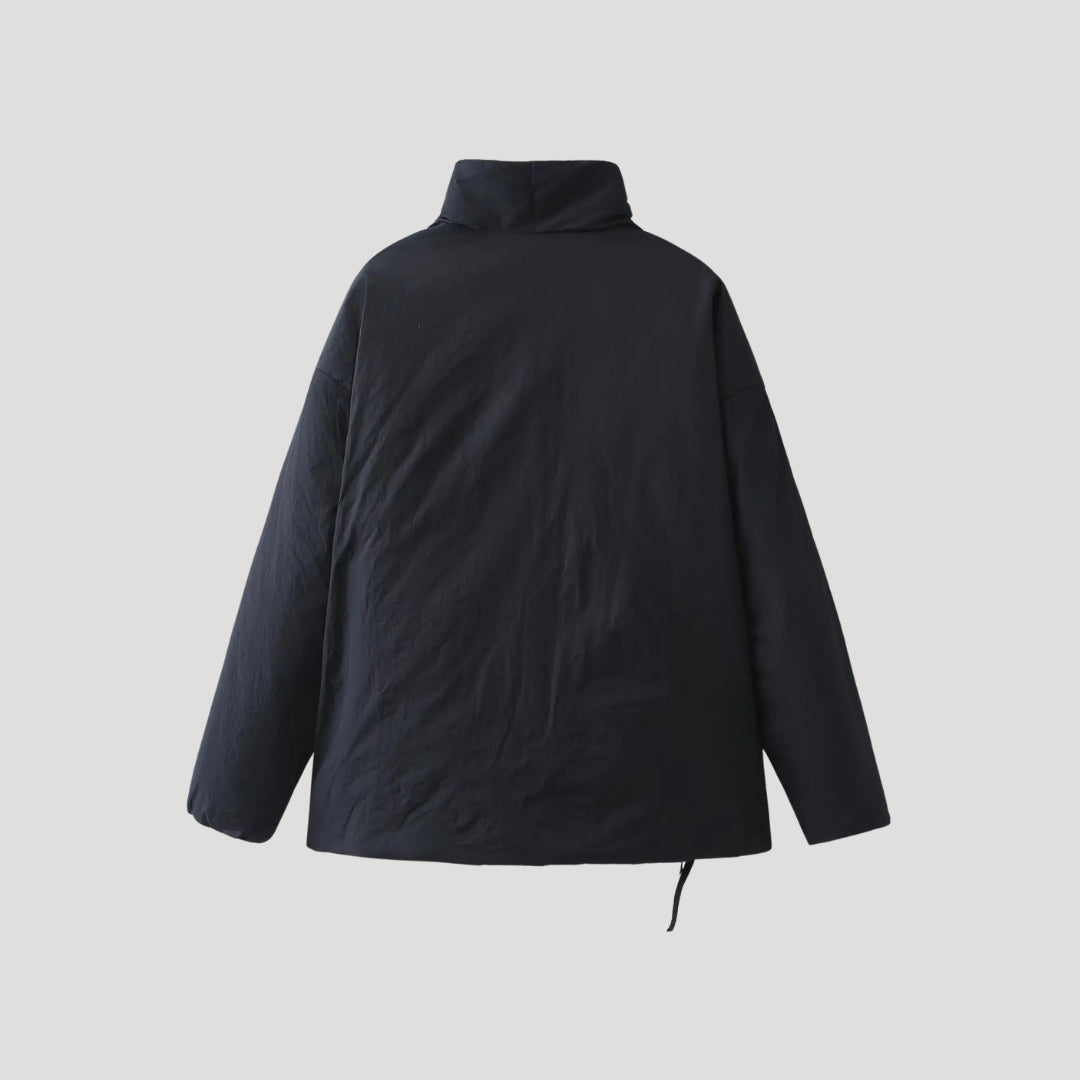 Omlottsjacka med Skärp – Enkel Lager-på-lager-stil