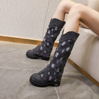 Kiara Knähöga Denimbäljor