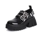 Mörka Spänne Stövlar