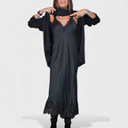 Abalyn - Elegant Casual Midi Dress