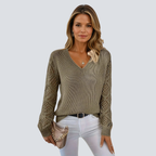 Giada – Elegant spetstopp i stickad modell