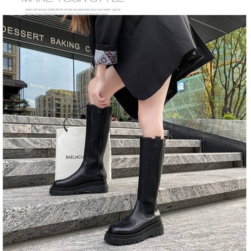 Nixon Läderstövlar