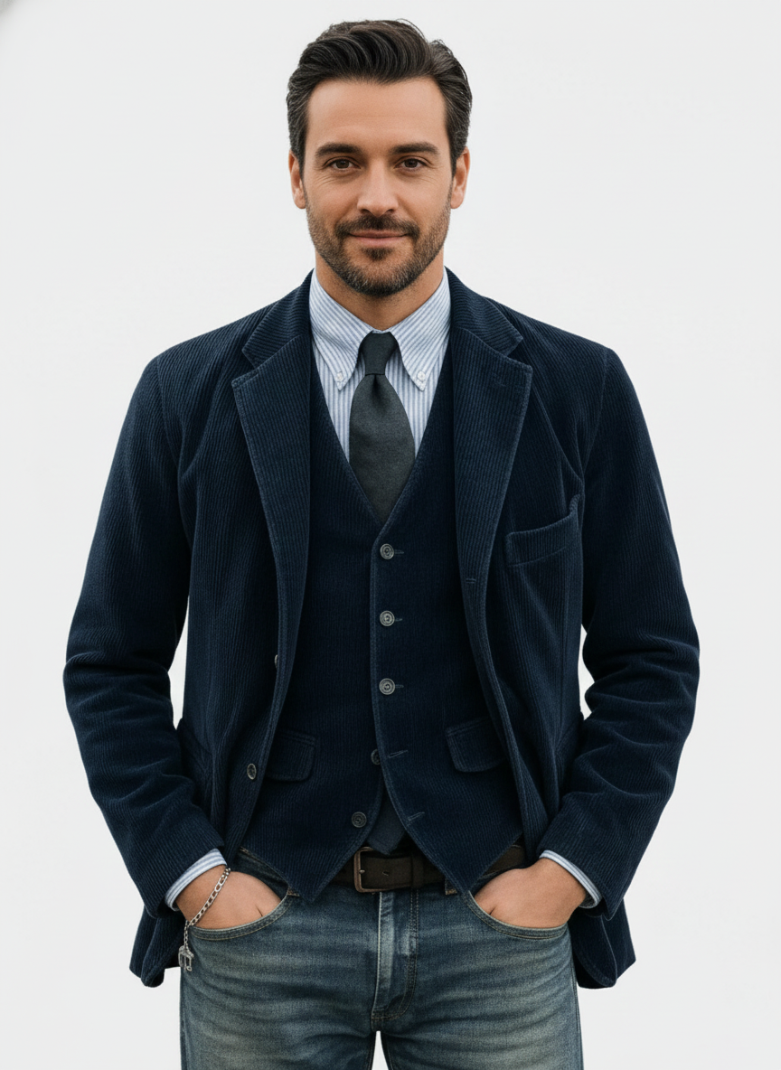 Steffen | 2-delat set: Kavaj och Väst